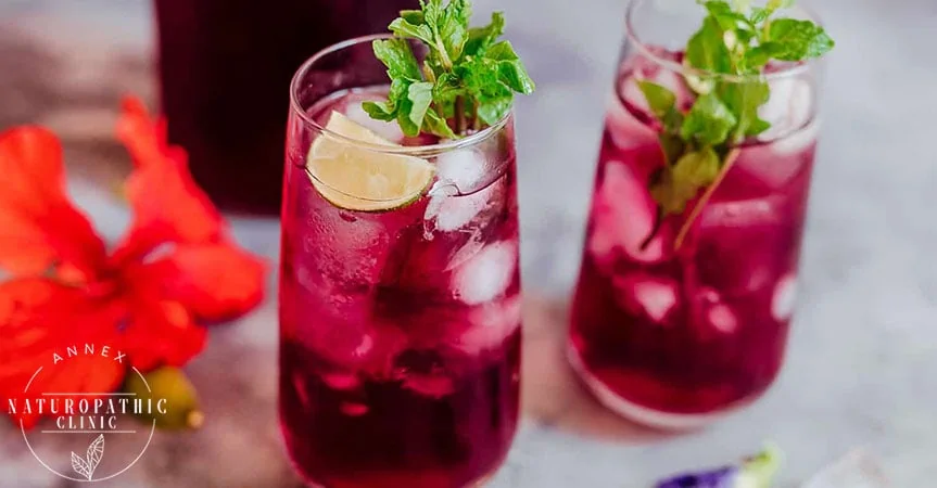 Have a taste of a good Hibiscus Cooler | Annex Naturopathic Clinic | Toronto Naturopathic Doctors