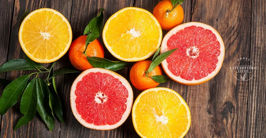 citrus fruit and vitamin C rich foods for immune system boosting | Annex Naturopathic Clinic | Toronto Naturopathic Doctors