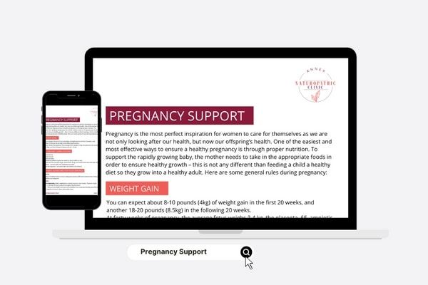 Pregnancy Support Annex Naturopathic Clinic