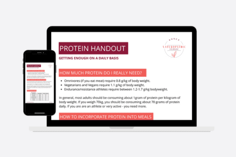 Icon Protein Handout